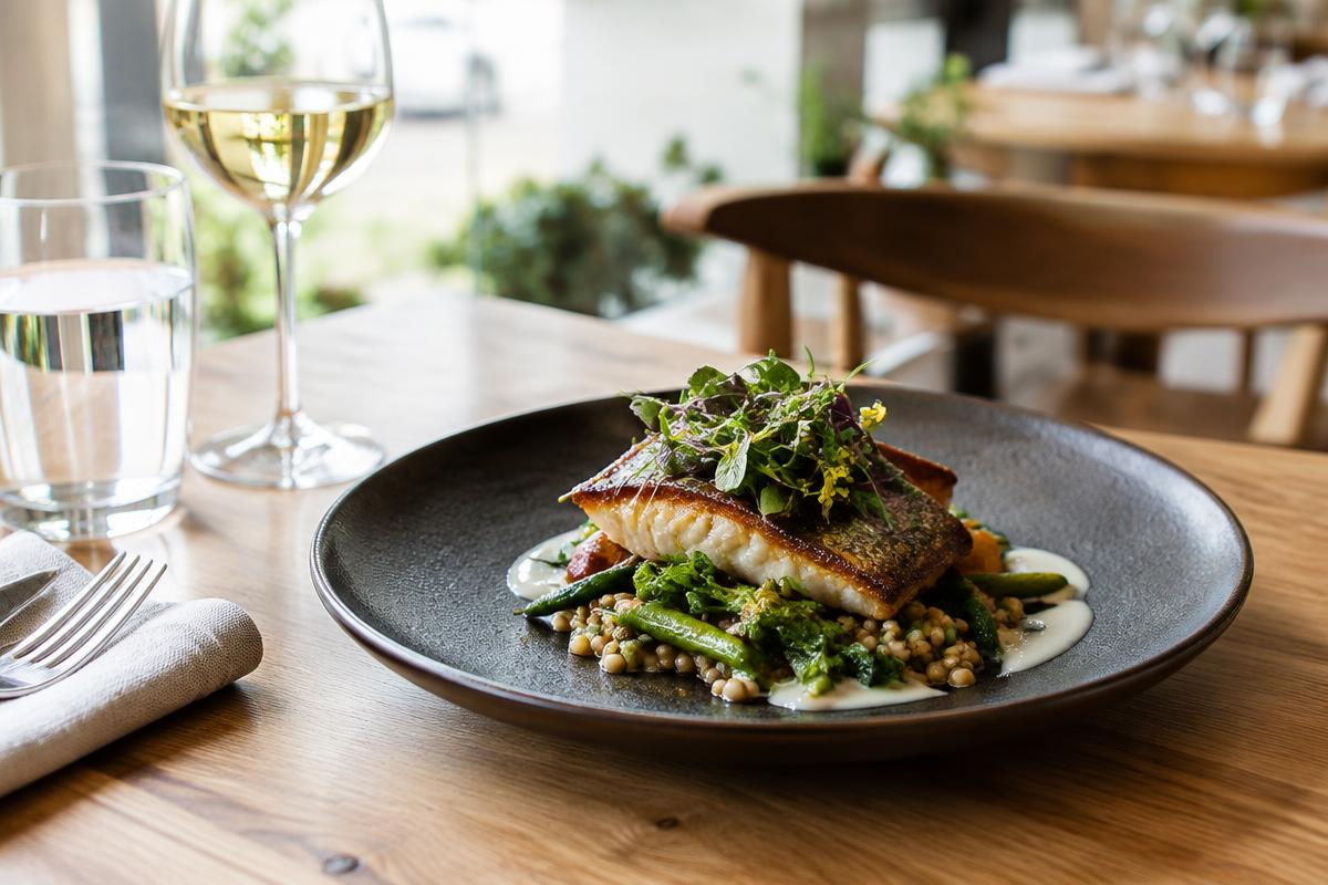 Harbor Table, a restaurant website concept